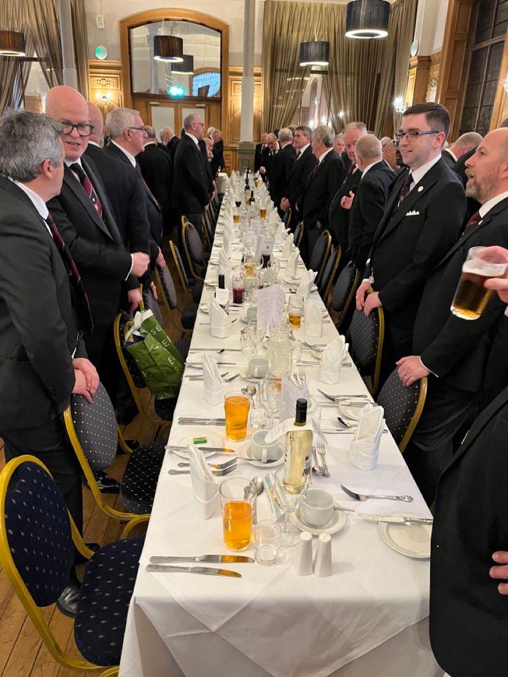 DINNER PARTY WITH THE GRANDMASTER